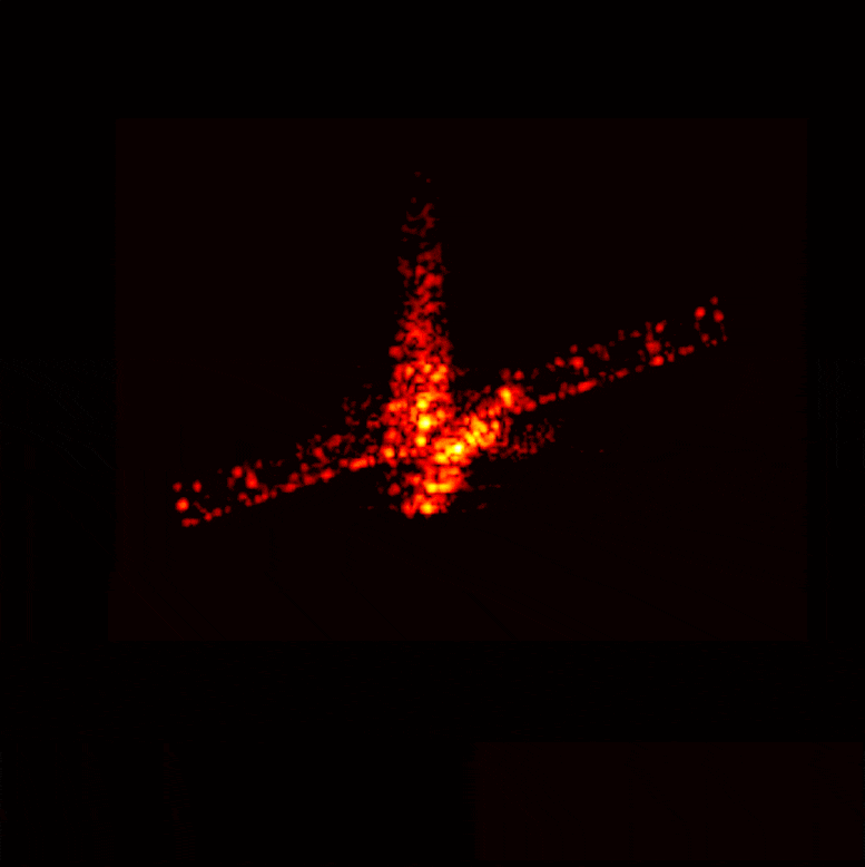Final Images of Aeolus Space Debris