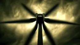 Dark Side Wind Turbines Green Energy