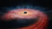 Giant Black Hole Destroys Massive Star