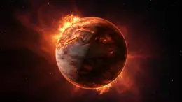 Hot Jupiter Exoplanet Art